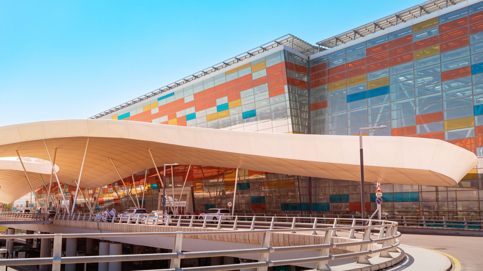 Main terminal building of Zvartnots International Airport, Yerevan